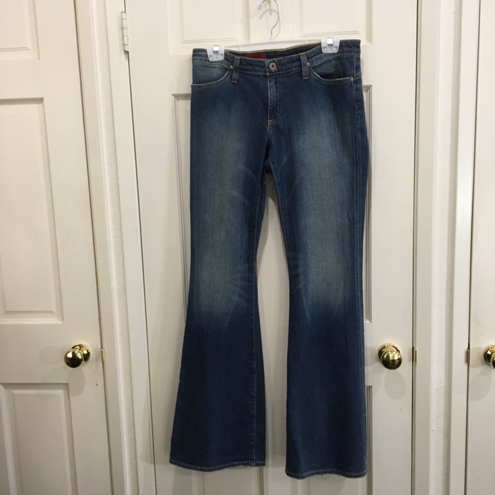 AG Adriano Goldschmied The Legend boot cut distressed jeans